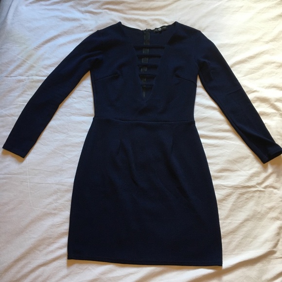 Daisy Street Dress with caged neckline - Picture 3 of 8